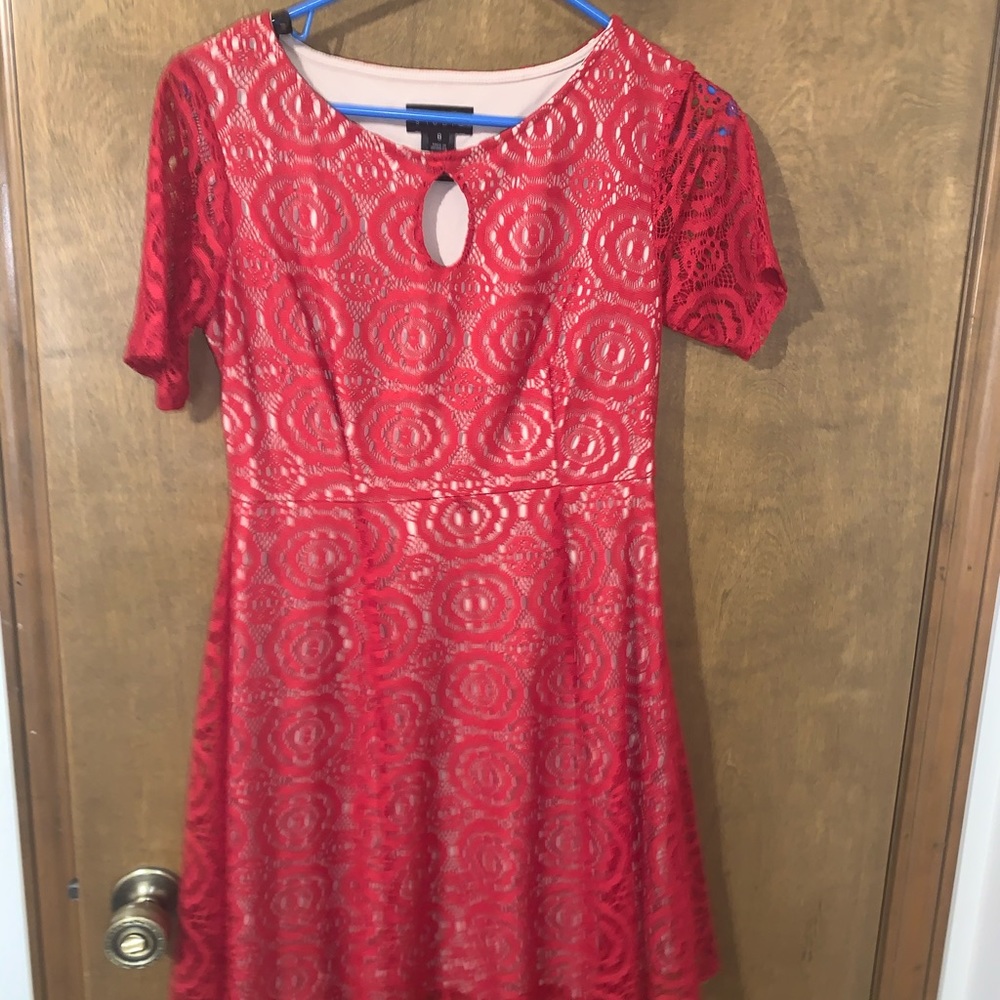 Red dress